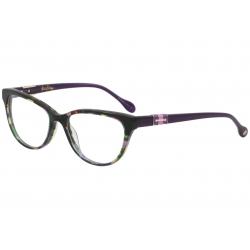 Lilly Pulitzer Women's Eyeglasses Captiva Full Rim Optical Frame - Purple Havana   PU - Lens 52 Bridge 16 Temple 135mm