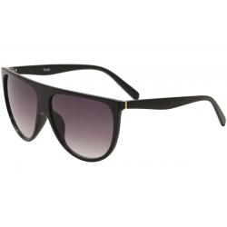 Yaaas! Fashion Square Sunglasses 61mm - Black/Grey Gradient   C1 - Lens 61 Bridge 14 Temple 145mm