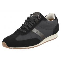Hugo Boss Men's Orland Memory Foam Trainers Sneakers Shoes - Black - 8 D(M) US