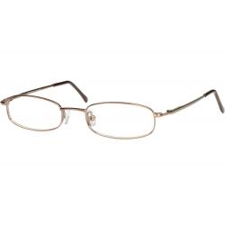Bocci Women's Eyeglasses 328 Full Rim Optical Frame - Light Brown   10 - Lens 45 Bridge 18 Temple 135mm