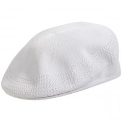 Kangol Men's Tropic 504 Ventair Flat Cap Hat - White - Medium