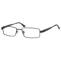 Bocci Men's Eyeglasses 343 Full Rim Optical Frame - Black   04 - Lens 52 Bridge 18 Temple 145mm