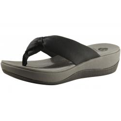 Clarks Cloudsteppers Women's Arla Glison Flip Flop Sandals Shoes - Black - 9 B(M) US