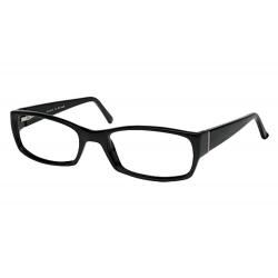 Bocci Women's Eyeglasses 340 Full Rim Optical Frame - Black   04 - Lens 56 Bridge 20 Temple 145mm