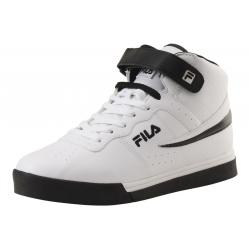 Fila Men's Vulc 13 Mid Plus Sneakers Shoes - White/Black - 11 D(M) US