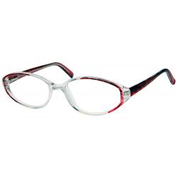 Bocci Women's Eyeglasses 345 Full Rim Optical Frame - Burgundy   03 - Lens 53 Bridge 16 Temple 140mm