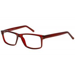 Bocci Men's Eyeglasses 385 Full Rim Optical Frame - Burgundy   03 - Lens 55 Bridge 15 Temple 145mm