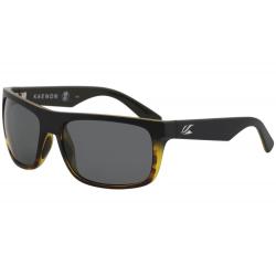 Kaenon Burnet 017 Polarized Fashion Sunglasses - Matte Black Tortoise/Polarized Grey   G12 - Lens 60 Bridge 18 B 39 Temple 130mm