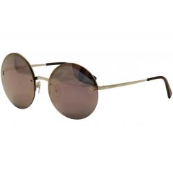 Versace Women's VE2176 VE/2176 Fashion Sunglasses - Silver/Pink Dark Grey Mirror  10005R  - Lens 59 Bridge 18 Temple 135mm