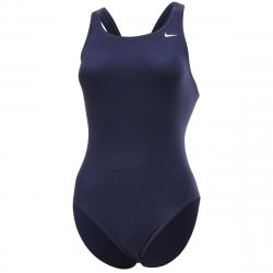 Nike Women's Nylon Core Solids Fast Back Tank Performance Swimwear - Midnight Navy - 2 (28)