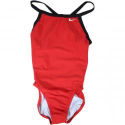 Nike Women's Nylon Core Solids Lingerie Tank Racerback Performance Swimwear - University Red - 0 (26)