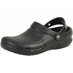 Crocs At Work Bistro Slip Resistant Clogs Sandals Shoes - Black - 13 D(M) US