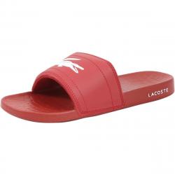 Lacoste Men's Frasier 118 Slides Sandals Shoes - Red/White - 7 D(M) US