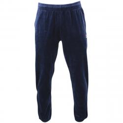 Fila Men's Classic Solid Velour Gym Sport Track Pant - Blue - Small