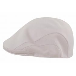 Kangol Men's Tropic 507 Flat Cap Hat - White - Medium