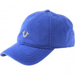 True Religion Men's Core Logo Baseball Cap Hat - Royal Blue - One Size Fits Most