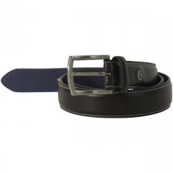 Nautica Men's Double Stitch Genuine Leather Belt - Brown - 40