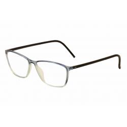 Silhouette Eyeglasses SPX Illusion Full Rim 1560 Optical Frame - Blue - Lens 52 Bridge 14 Temple 135mm