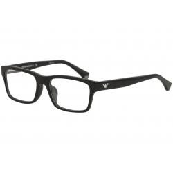 Emporio Armani Men's Eyeglasses EA3050F EA/3050/F Full Rim Optical Frame - Black   5017 - Lens 55 Bridge 17 B 35.5 ED 59 Temple 140mm Asian