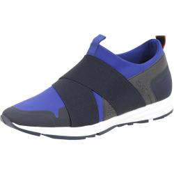Hugo Boss Men's Hybrid Slip On Running Sneakers Shoes - Medium Blue - 9 D(M) US