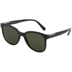 Prada Men's SPR08U SPR/08U Fashion Square Sunglasses - Black/Green   1AB1I0 - Lens 54 Bridge 19 Temple 145mm