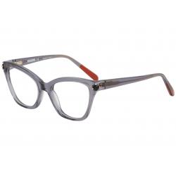 Missoni Women's Eyeglasses MI350V MI/350/V Full Rim Optical Frame - Grey w/Crystal Accents   01 - Lens 51 Bridge 18 Temple 135mm