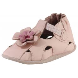 Robeez Mini Shoez Infant Girl's Pretty Pansy Sandals Shoes - Pink - 18 24 Months Infant