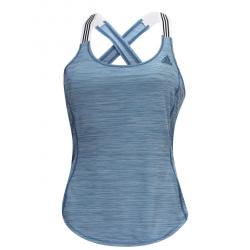 Adidas Women's Performer Strap Climalite Tank Top Shirt - Real Teal - Large