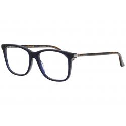 Gucci Men's Eyeglasses GG0018O GG/0018/O Full Rim Optical Frame - Blue/Havana   007 - Lens 54 Bridge 18 Temple 140mm