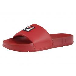 Fila Men's Drifter F Box Slides Sandals Shoes - Fila Red/Fila Navy/White - 6 D(M) US