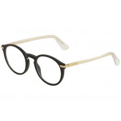 Christian Dior Eyeglasses Women's CD3726 CD/3726 Full Rim Optical Frame - Black/Gold/Crystal   7CS - Lens 49 Bridge 22 Temple 145mm