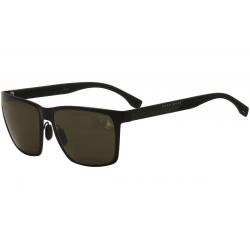 Hugo Boss Men's 0902FS 0902/F/S Square Sunglasses - Black - Lens 60 Bridge 17 Temple 145mm