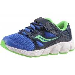 Saucony Little/Big Kid's Kotaro 4 AC Athletic Sneakers Shoes - Navy/Green - 2 M US Little Kid