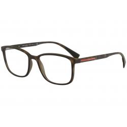Prada Linea Rossa Men's Eyeglasses VPS04I VPS/04I Full Rim Optical Frame - Havana Rubber   U61/1O1 - Lens 55 Bridge 18 B 40.5 ED 59.9 Temple 140mm