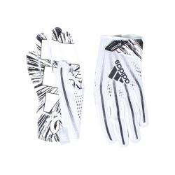 Adidas Men's Adizero 5 Star 7.0 Football Gloves - White/Black - Small