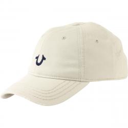 True Religion Men's Core Logo Baseball Cap Hat - Khaki - One Size Fits Most