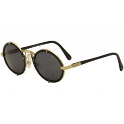 Cazal Legends Men's 644 Fashion Sunglasses - Black Gold/Grey   001 - Lens 53 Bridge 12 Temple 140mm