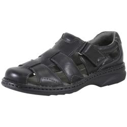 Florsheim Men's Getaway Fisherman Sandals Shoes - Black - 12 D(M) US