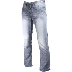 Buffalo By David Bitton Men's Max X Skinny Stretch Jeans - Light Veined & Sanded (5 Pockets) - 36x32