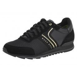 Hugo Boss Men's Parkour Sneakers Shoes - Black 008 - 9 D(M) US