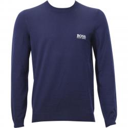 Hugo Boss Men's Rando Long Sleeve Crewneck Sweater - Navy - Small