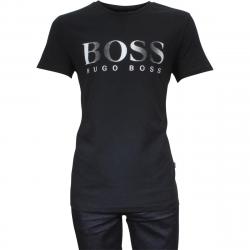 Hugo Boss Men's Crew Neck UV Protection Short Sleeve T Shirt - Black - X Large