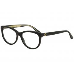 Gucci Women's Eyeglasses GG0310O GG/0310/O Full Rim Optical Frame - Black   001 - Lens 53 Bridge 16 Temple 140mm