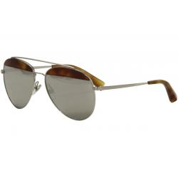 Alain Mikli by Oliver Peoples Women's PAON A04004 A0/4004 Sunglasses - Silver - Lens 58 Bridge 16 Temple 135mm