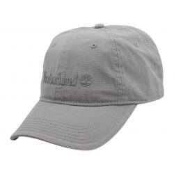 Timberland Men's Southport Beach Cotton Strapback Baseball Cap Hat - Grey - One Size Fits Most