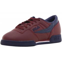 Fila Men's Original Fitness Sneakers Shoes - Bordeaux Red/Fila Navy/White - 7 D(M) US