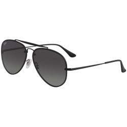 Ray Ban Blaze Aviator RB3584N RB/3584/N RayBan Fashion Sunglasses - Demigloss Black/Grey Gradient   153/11 - Lens 61 Bridge 13 B 53 ED 67.7 Temple 145mm