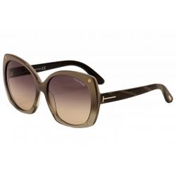Tom Ford Women's Gabriella TF362 TF/362 Fashion Sunglasses - Grey - Lens 59 Bridge 16 Temple 140mm