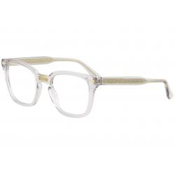 Gucci Men's Eyeglasses GG0184O GG/0184/O Full Rim Optical Frame - Grey Transparent   005 -  Lens 50 Bridge 21 Temple 145mm