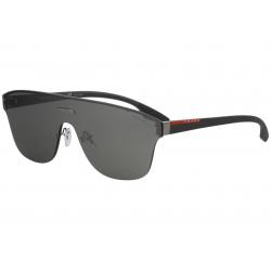 Prada Linea Rossa Men's SPS57T SPS/57T Fashion Shield Sunglasses - Grey - Lens 43 Bridge 143 Temple 145mm